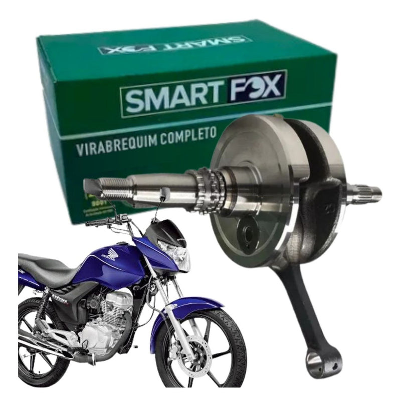 Virabrequim Completo Bros Cg Titan Fan 150 2004 2005 2006