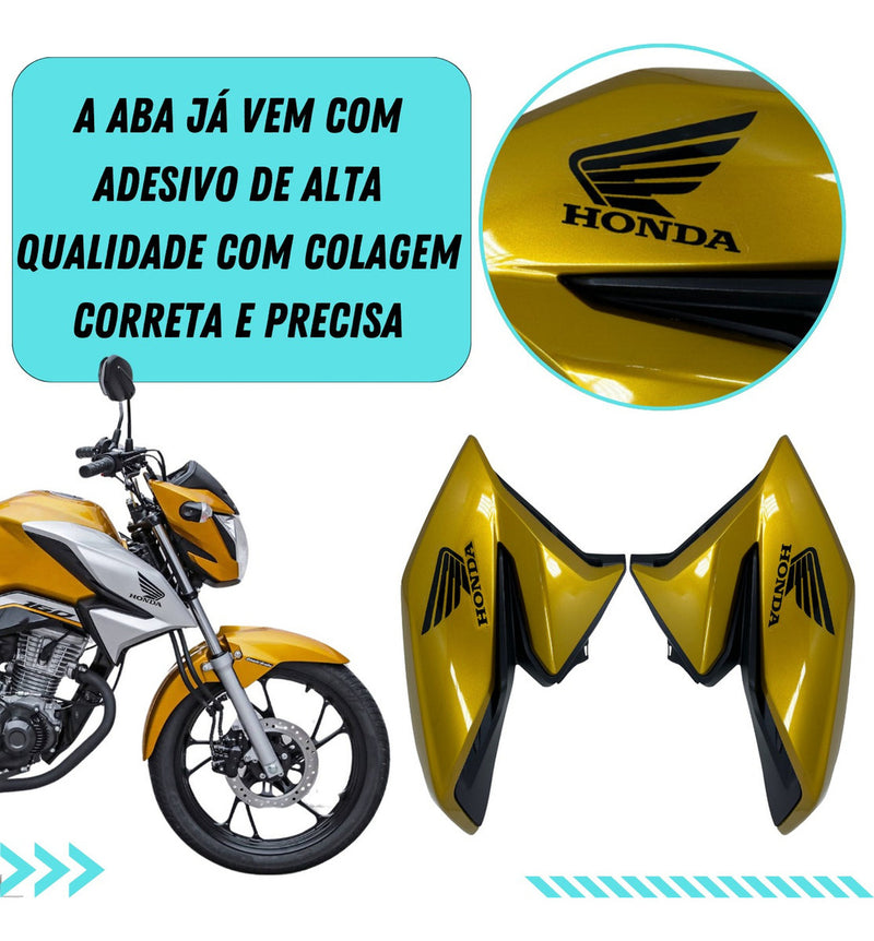 Aba Da Titan 160 2022 Em Diante Par Carenagem Todas As Cores