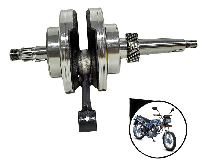 Virabrequim Completo Biela Honda Cg125 Titan 1984 Até 1999